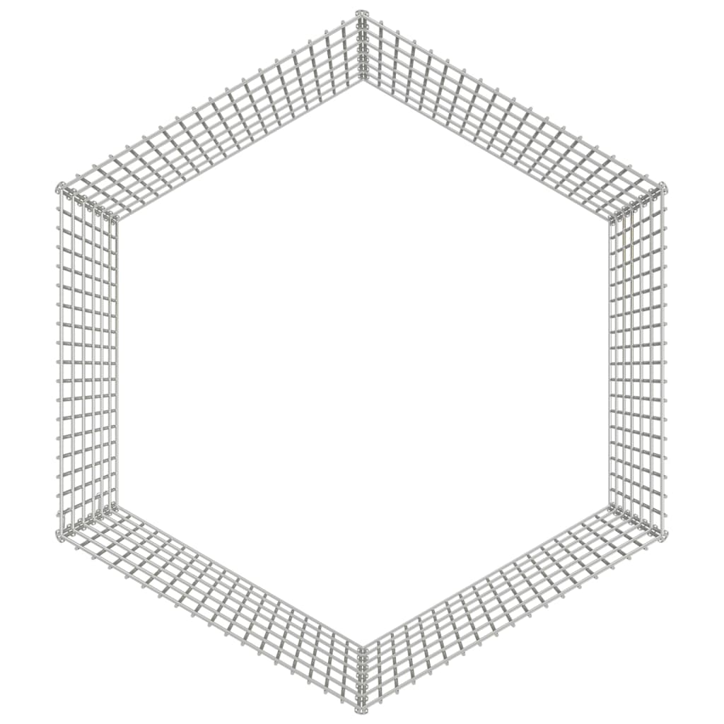 Freilaufgehege 6-teilig 54x60 cm Verzinktes Eisen