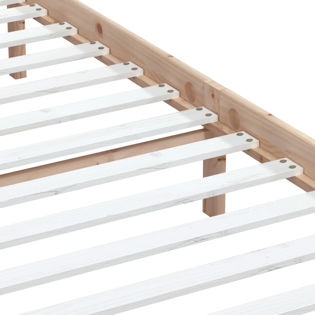 Massivholzbett Kiefer 200x200 cm