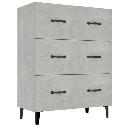 Sideboard Betongrau 69,5x34x90 cm