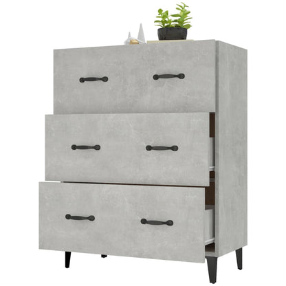 Sideboard Betongrau 69,5x34x90 cm