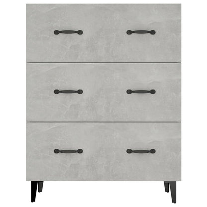 Sideboard Betongrau 69,5x34x90 cm