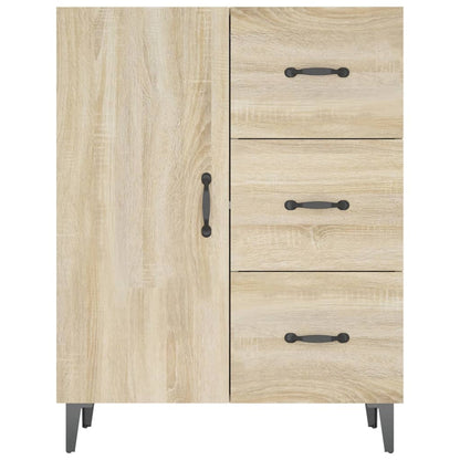 Sideboard Sonoma-Eiche 69,5x34x90 cm Holzwerkstoff