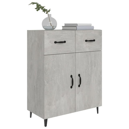 Sideboard Betongrau 69,5x34x90 cm Holzwerkstoff