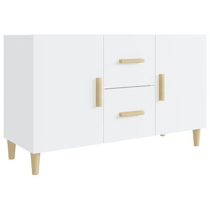 Sideboard Hochglanz-Weiß 100x36x60 cm