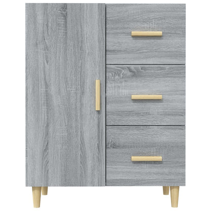 Sideboard Grau Sonoma 69,5x34x90 cm Holzwerkstoff