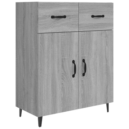 Sideboard Grau Sonoma 69,5x34x90 cm Holzwerkstoff