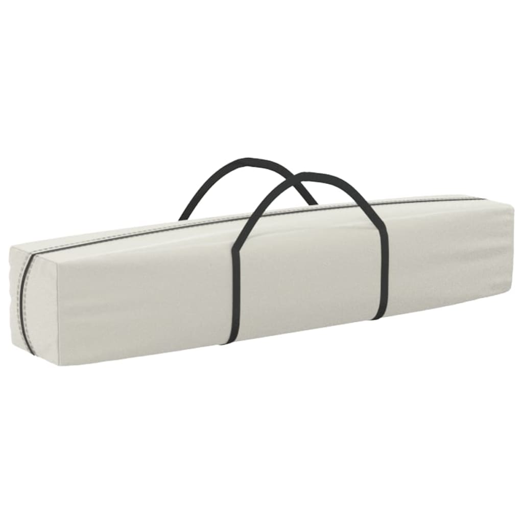 Partyzelt Faltbar mit Seitenwänden Creme 2x2 m