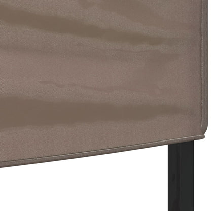 Partyzelt Faltbar Taupe 3x6 m