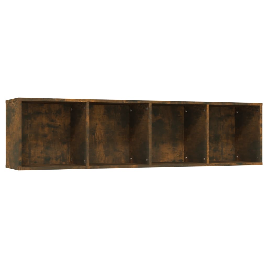 Bücherregal/TV-Schrank Räuchereiche 143x30x36 cm Holzwerkstoff