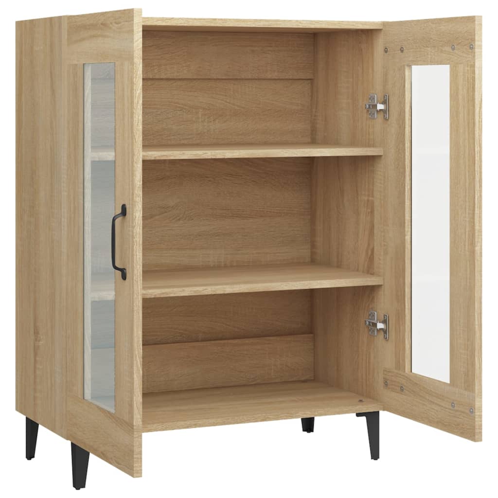 Sideboard Sonoma-Eiche 69,5x34x90 cm Holzwerkstoff