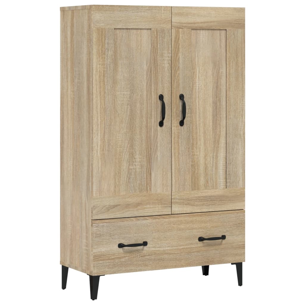 Highboard Sonoma-Eiche 70x31x115 cm Holzwerkstoff