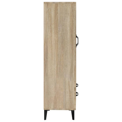 Highboard Sonoma-Eiche 70x31x115 cm Holzwerkstoff