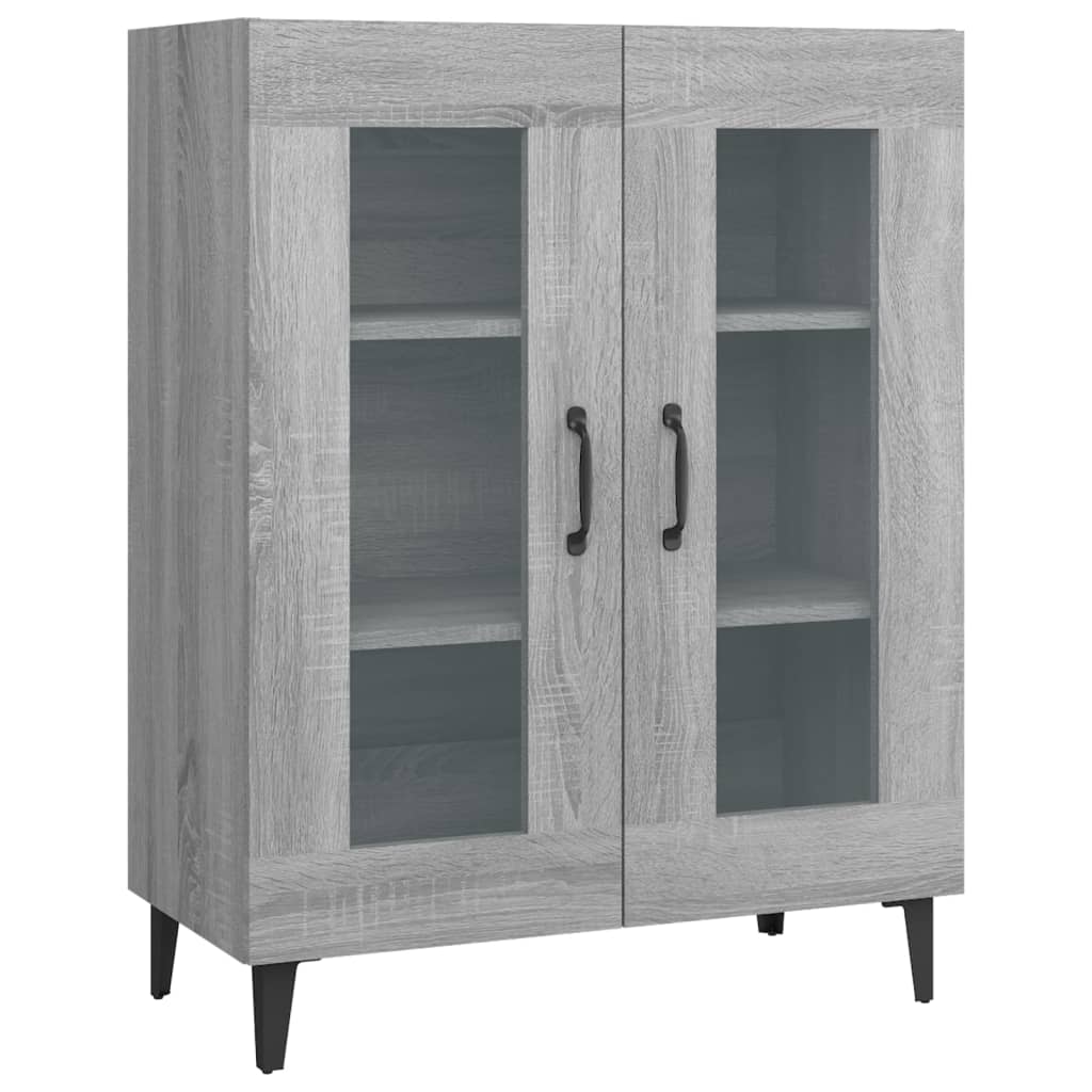 Sideboard Grau Sonoma 69,5x34x90 cm Holzwerkstoff