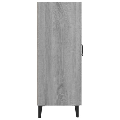 Sideboard Grau Sonoma 69,5x34x90 cm Holzwerkstoff