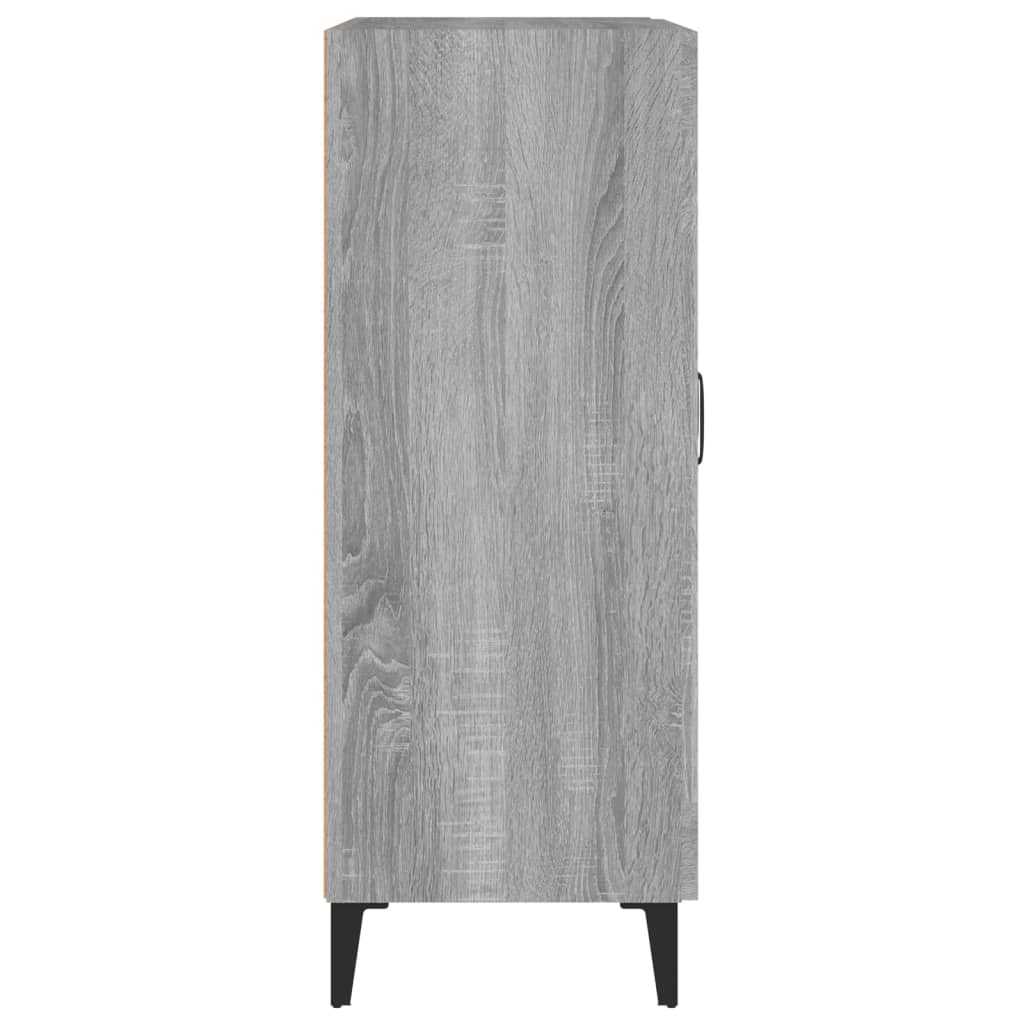 Sideboard Grau Sonoma 69,5x34x90 cm Holzwerkstoff