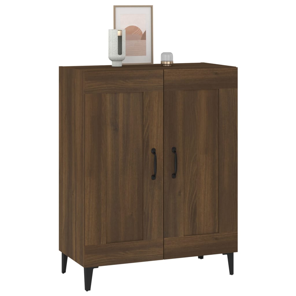 Sideboard Braun Eichen-Optik 69,5x34x90 cm Holzwerkstoff