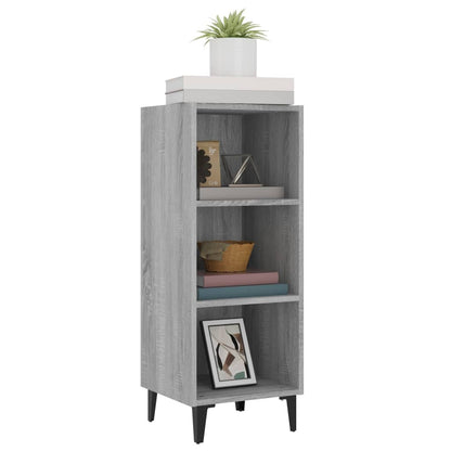 Sideboard Grau Sonoma 34,5x32,5x90 cm