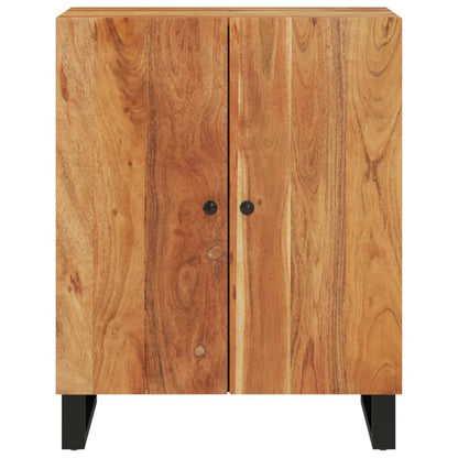 Sideboard 60x33x75 cm Massivholz Akazie