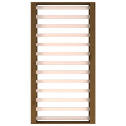 Massivholzbett Honigbraun 75x190 cm