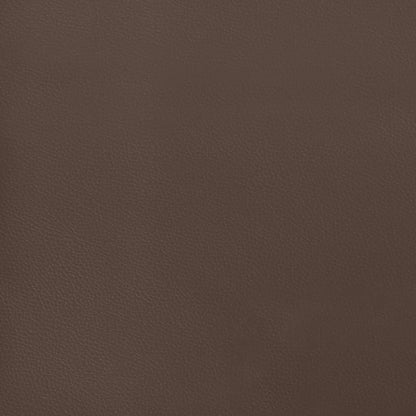 Bettgestell Braun 140x200 cm Kunstleder