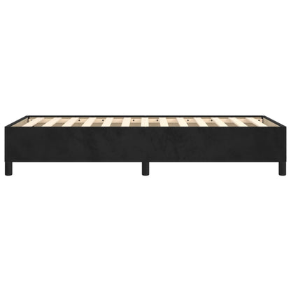 Bettgestell Schwarz 80x200 cm Samt