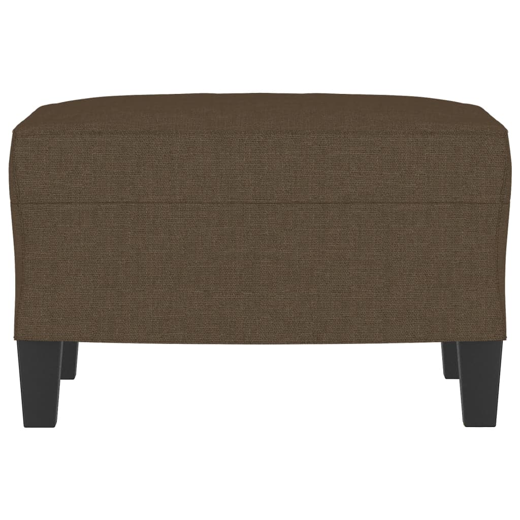Fußhocker Braun 60x50x41 cm Stoff