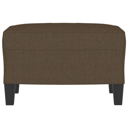 Fußhocker Braun 60x50x41 cm Stoff