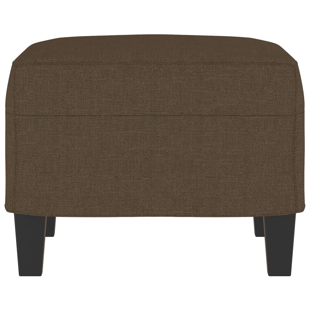 Fußhocker Braun 60x50x41 cm Stoff