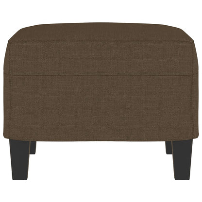 Fußhocker Braun 60x50x41 cm Stoff