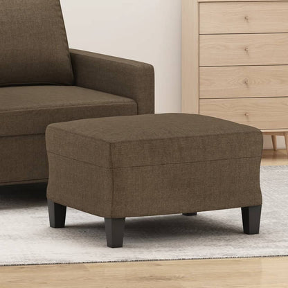 Fußhocker Braun 60x50x41 cm Stoff
