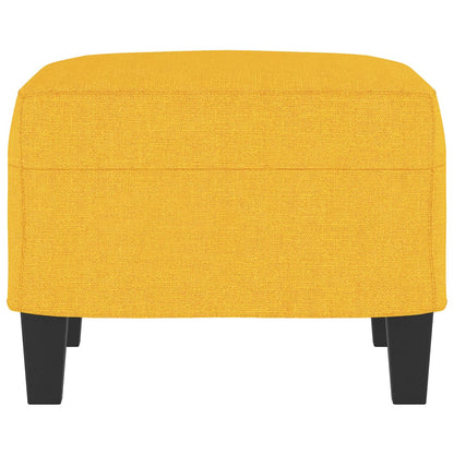 Fußhocker Hellgelb 60x50x41 cm Stoff
