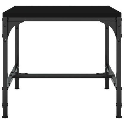 Beistelltische 2 Stk. Schwarz 40x40x35 cm Holzwerkstoff