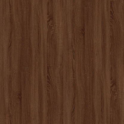 Beistelltische 2 Stk. Braun Eiche 40x40x35 cm Holzwerkstoff