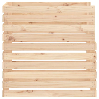 Komposter 80x80x78 cm Massivholz Kiefer