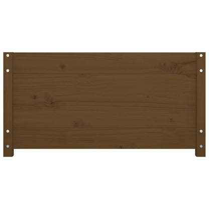 Tagesbett Honigbraun 90x200 cm Massivholz Kiefer