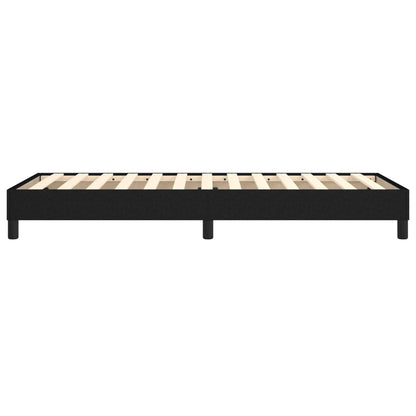Boxspringbettgestell Schwarz 80x200 cm Stoff