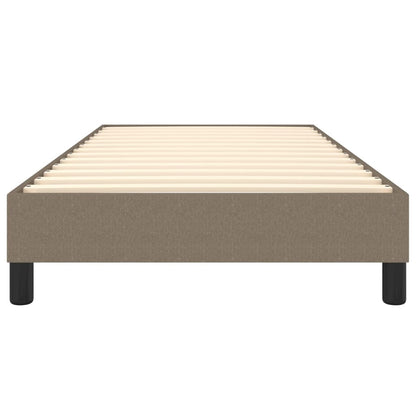Boxspringbettgestell Taupe 80x200 cm Stoff