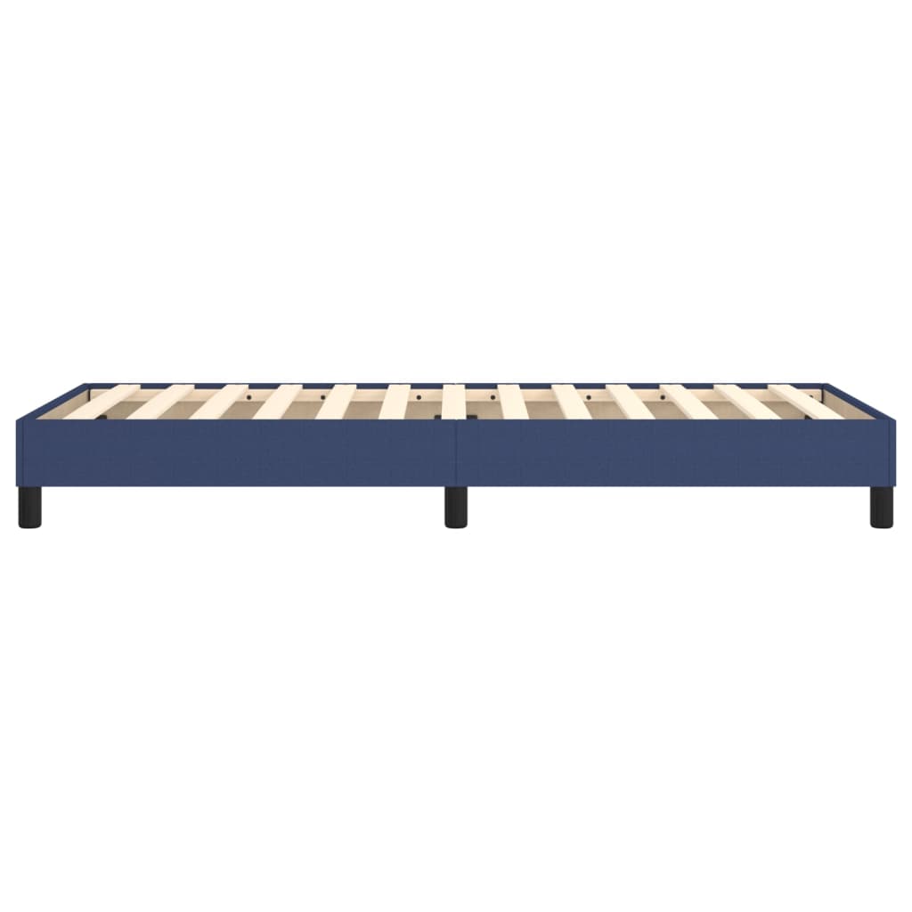 Boxspringbettgestell Blau 90x190 cm Stoff