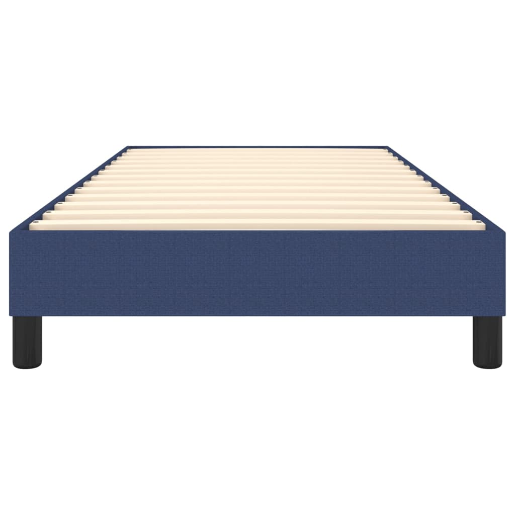 Boxspringbettgestell Blau 100x200 cm Stoff