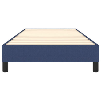 Boxspringbettgestell Blau 100x200 cm Stoff
