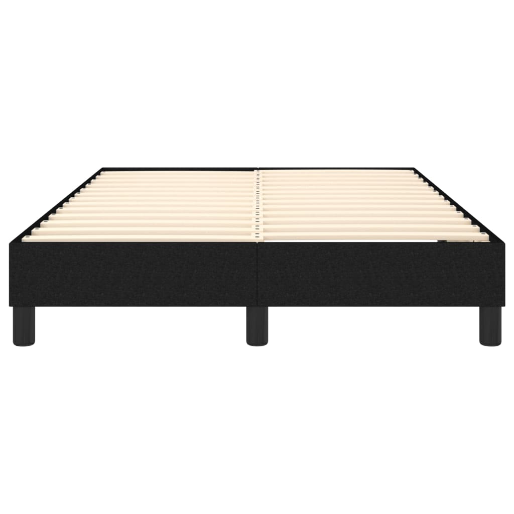 Boxspringbettgestell Schwarz 120x200 cm Stoff