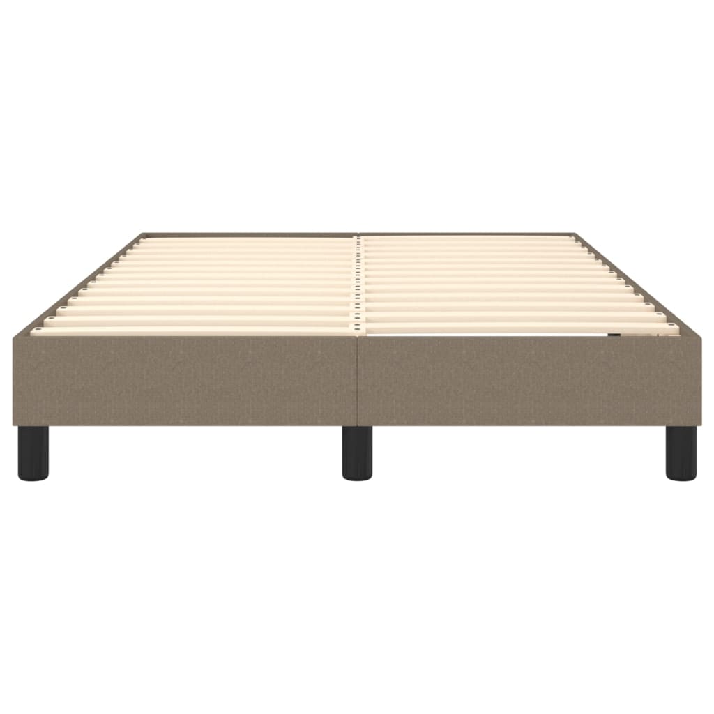 Boxspringbettgestell Taupe 120x200 cm Stoff