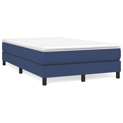 Boxspringbettgestell Blau 120x200 cm Stoff