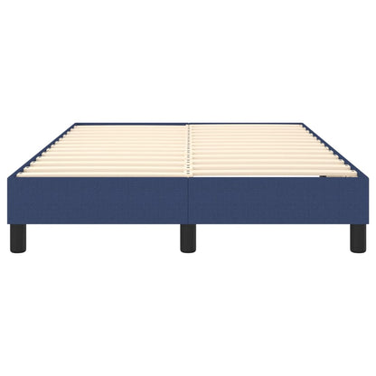 Boxspringbettgestell Blau 120x200 cm Stoff