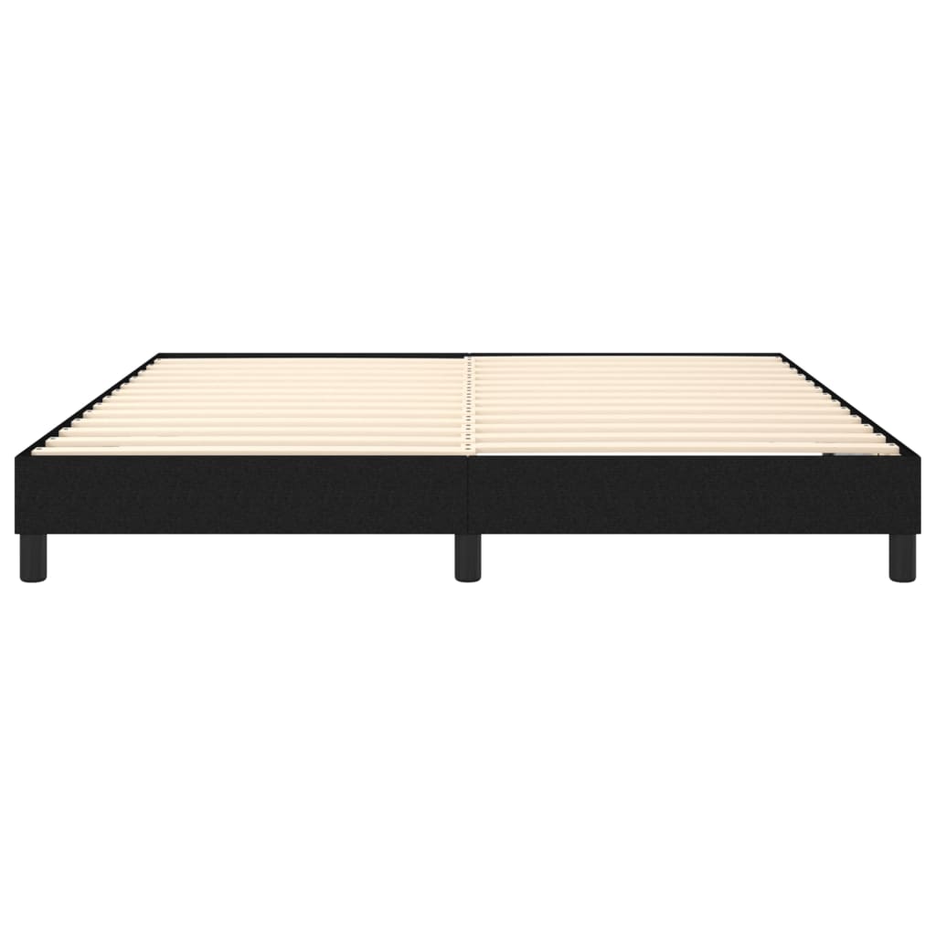 Boxspringbettgestell Schwarz 180x200 cm Stoff