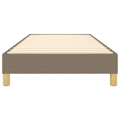 Boxspringbettgestell Taupe 80x200 cm Stoff
