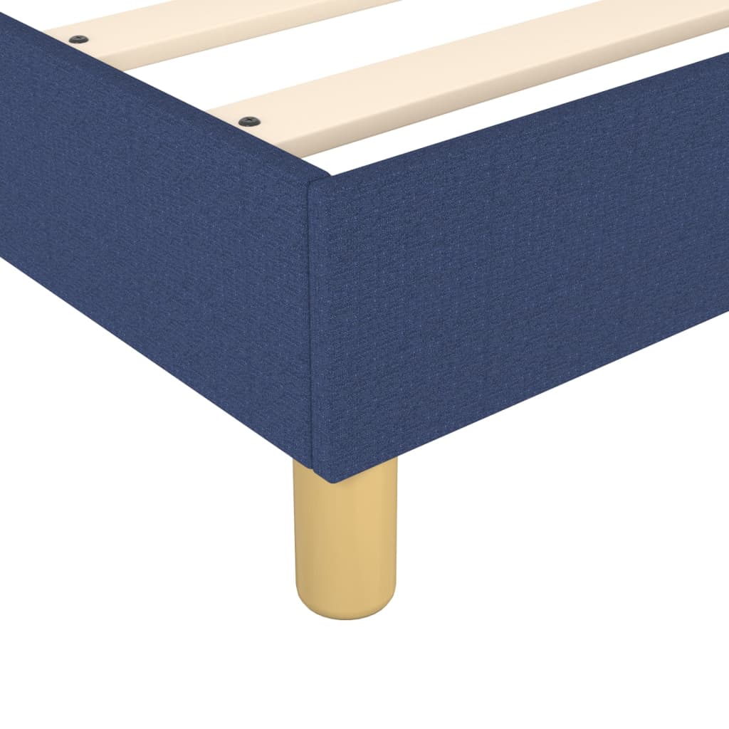 Boxspringbettgestell Blau 80x200 cm Stoff
