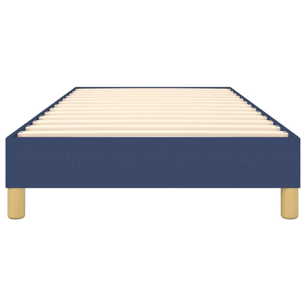 Boxspringbettgestell Blau 90x200 cm Stoff