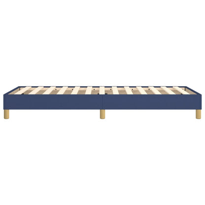 Boxspringbettgestell Blau 90x200 cm Stoff
