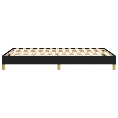 Boxspringbettgestell Schwarz 120x200 cm Stoff